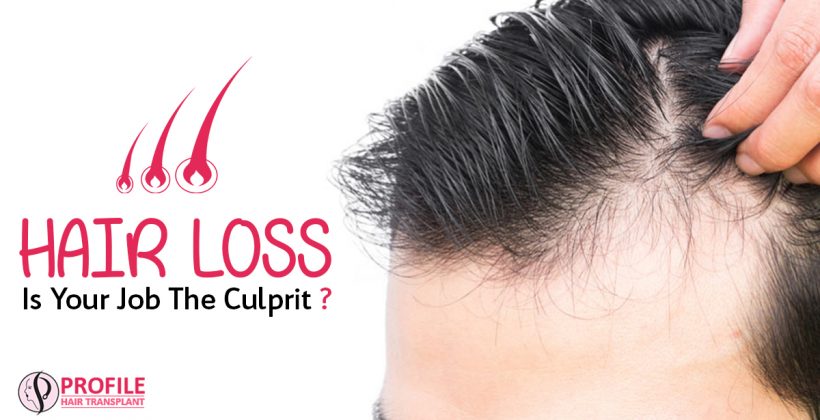 Hair Loss – Is your Job The Culprit?