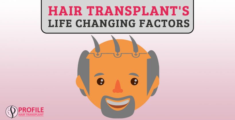 Hair Transplant’s life Changing factors
