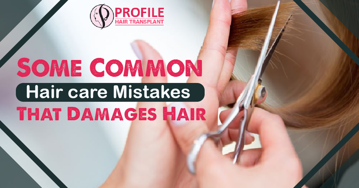 Some Common Hair care Mistakes That Damages Hair