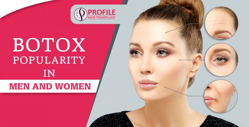 Botox Popularity in Men and Women