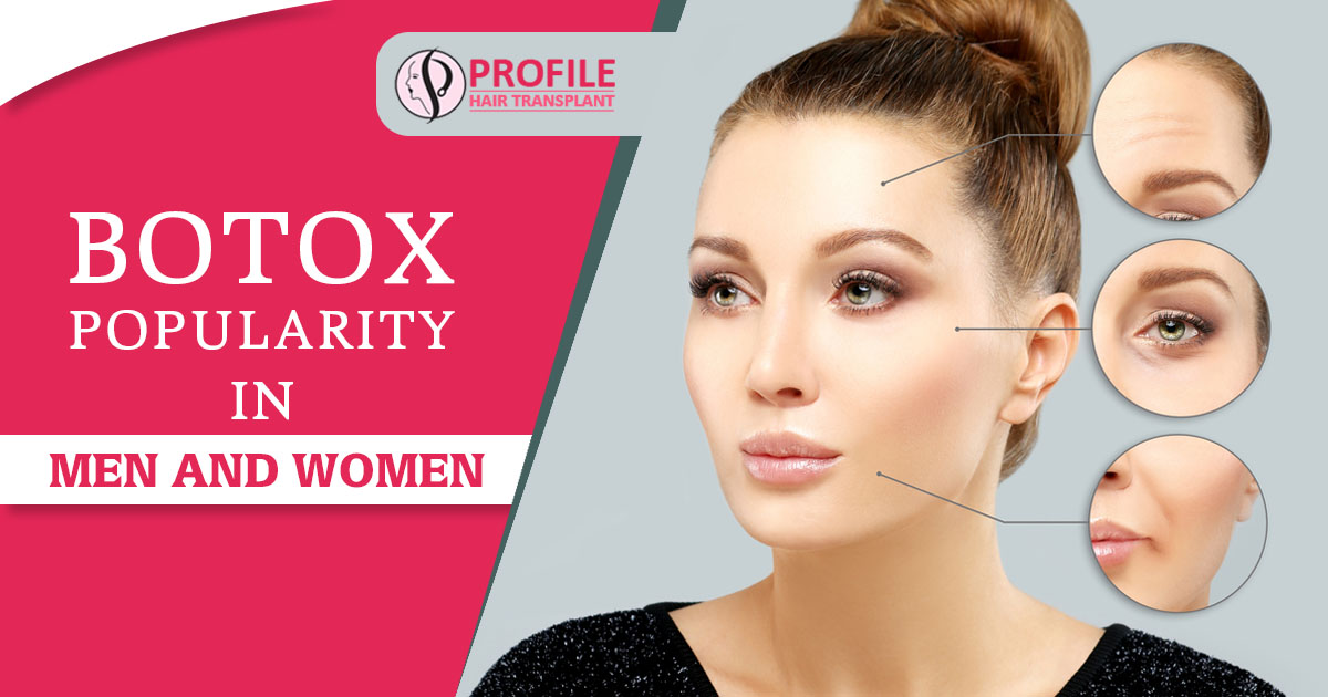 Botox Popularity in Men and Women